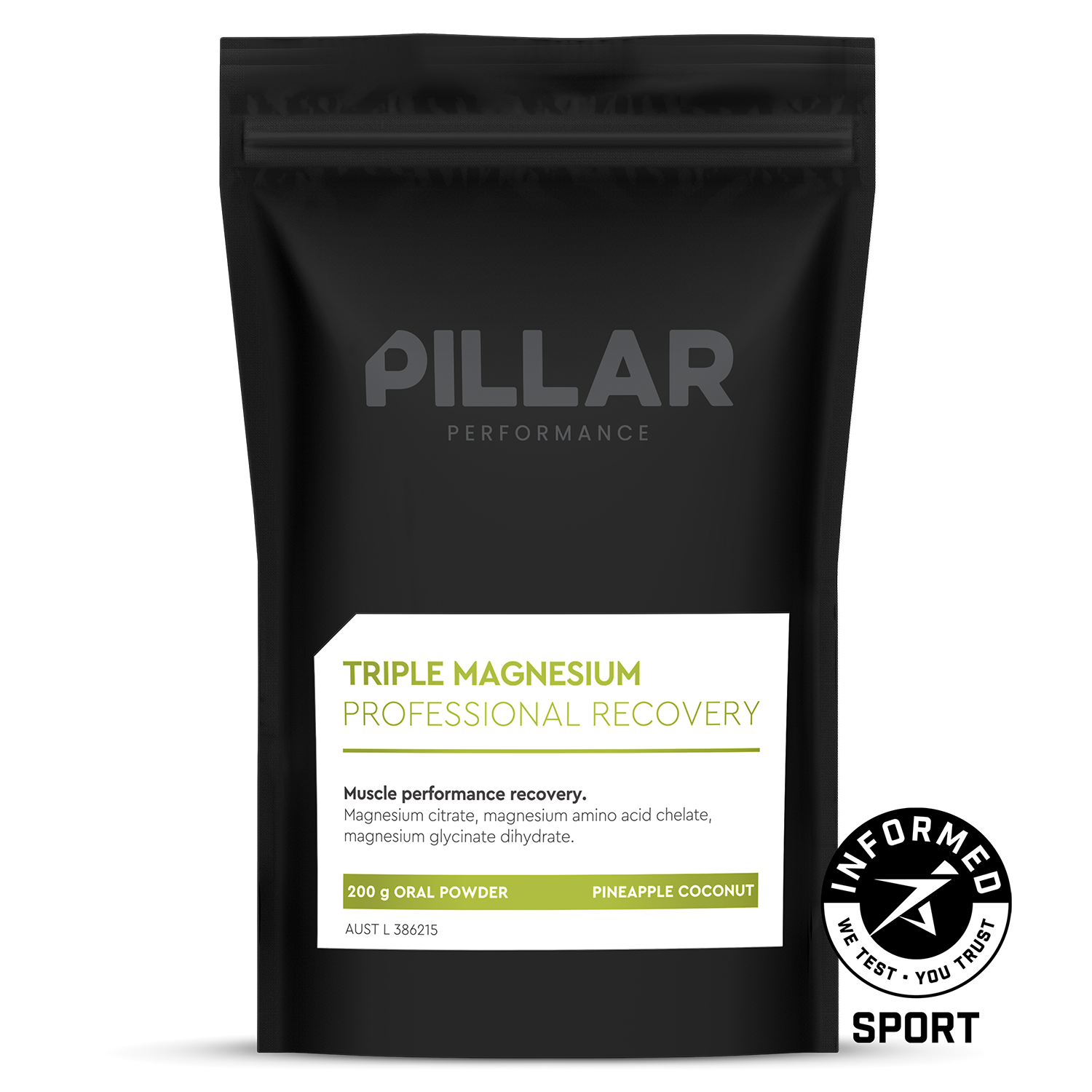 TRIPLE MAGNESIUM POWDER - Pineapple Coconut