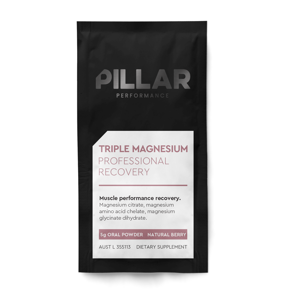 TRIPLE MAGNESIUM POWDER - Natural Berry 5g Single Serve
