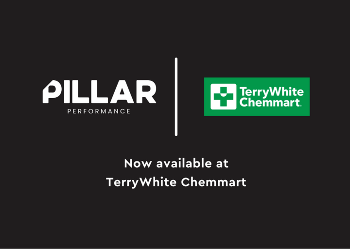 PILLAR Performance now available through TerryWhite Chemmart