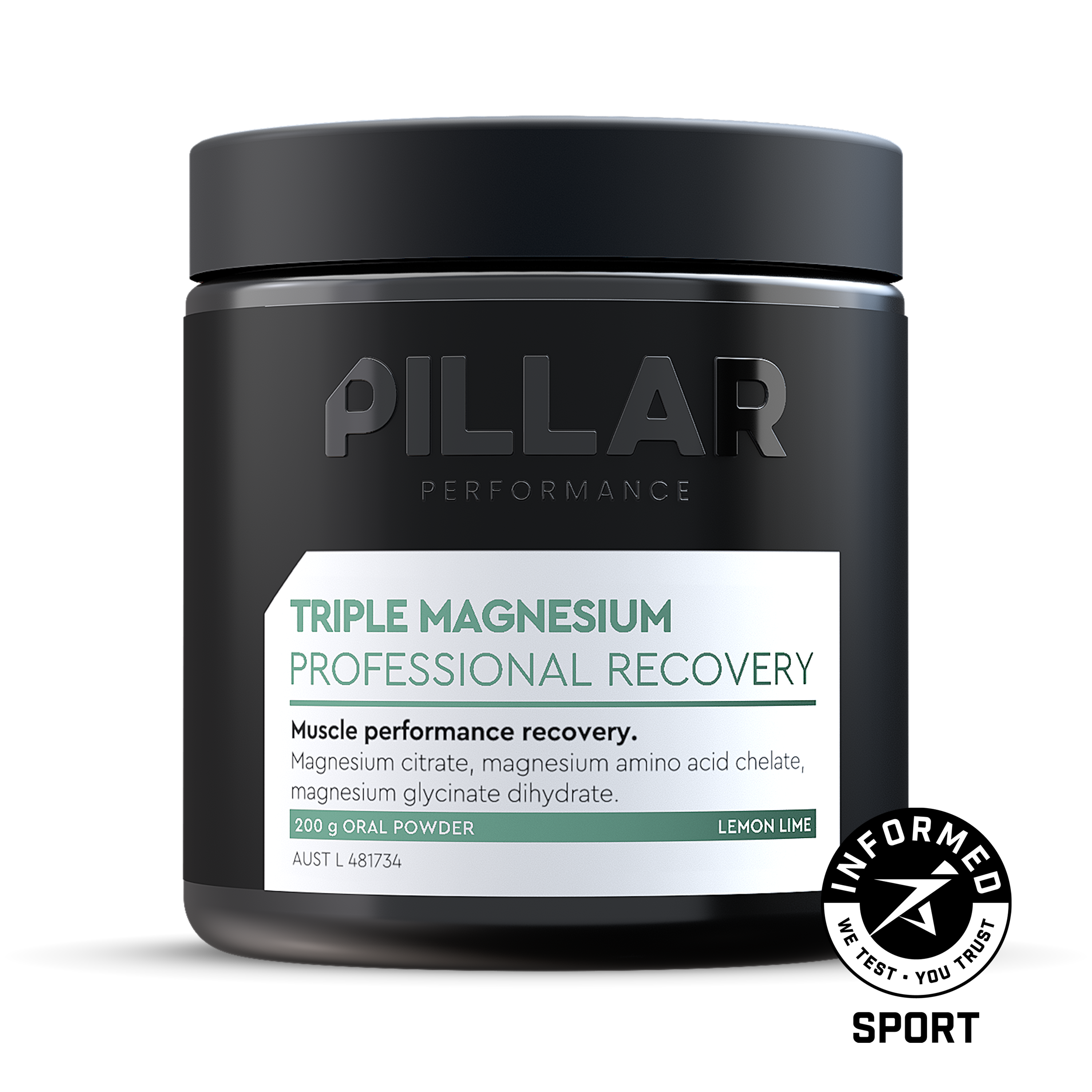 TRIPLE MAGNESIUM POWDER - Lemon Lime