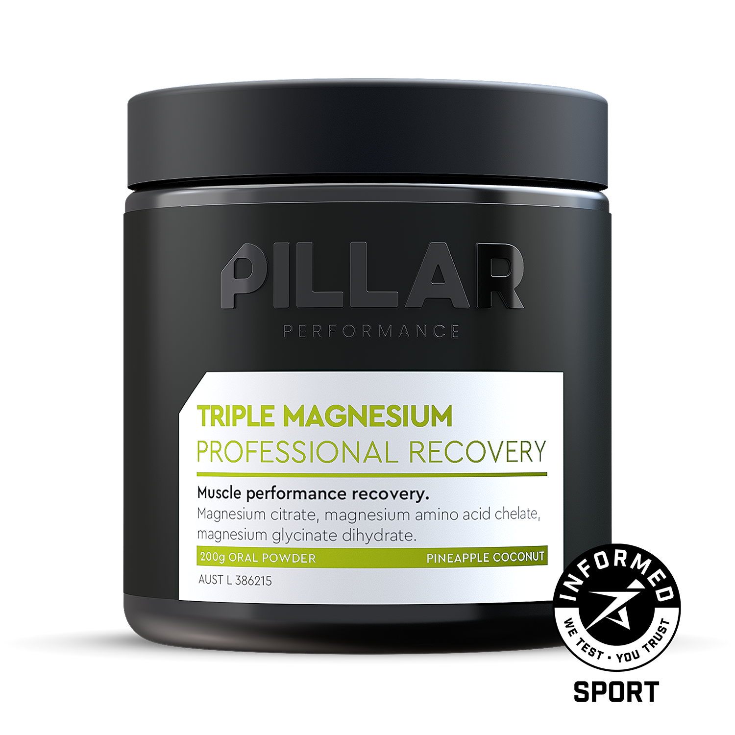 TRIPLE MAGNESIUM POWDER - Pineapple Coconut