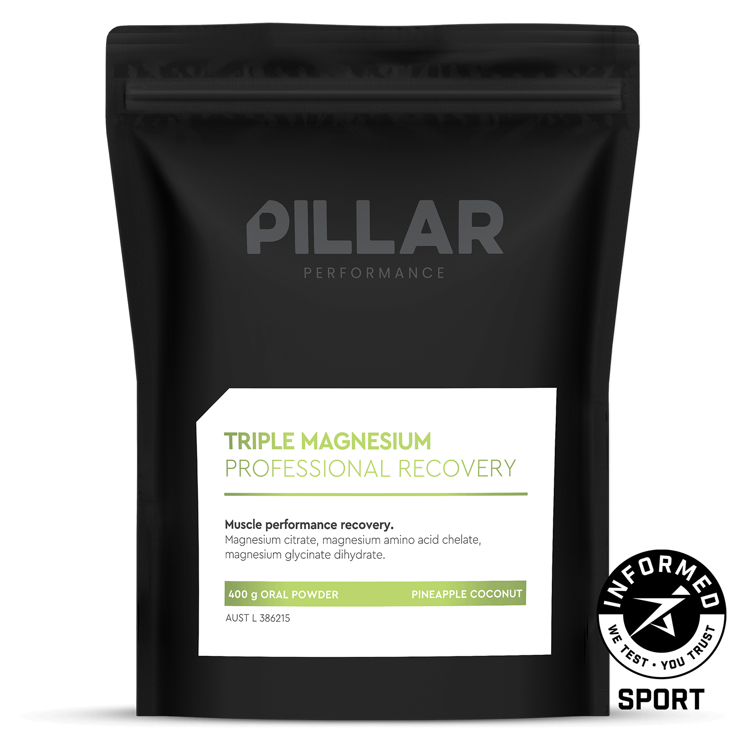 TRIPLE MAGNESIUM POWDER - Pineapple Coconut