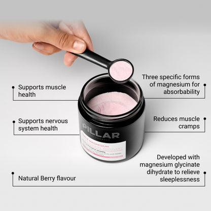 TRIPLE MAGNESIUM POWDER - Natural Berry